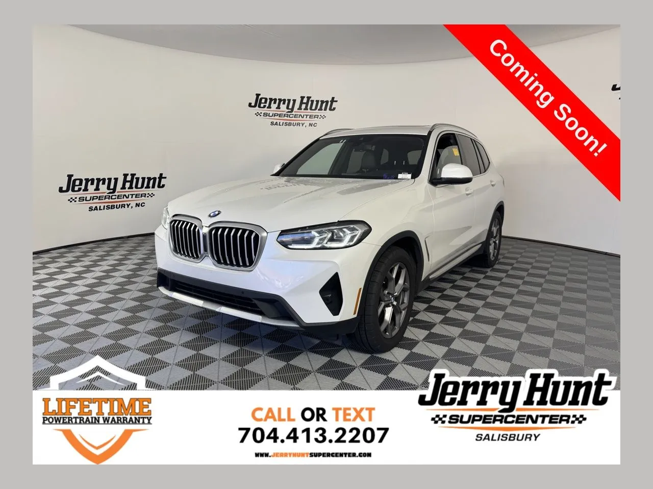 White 2024 BMW X3 sDrive30i for sale in Salisbury, NC
