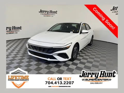 White 2024 Hyundai Elantra SEL for sale in Salisbury, NC