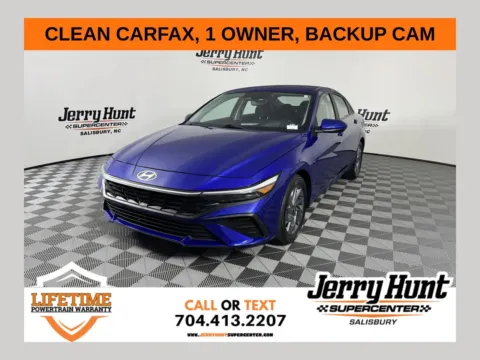 Blue 2024 Hyundai Elantra SEL for sale in Salisbury, NC