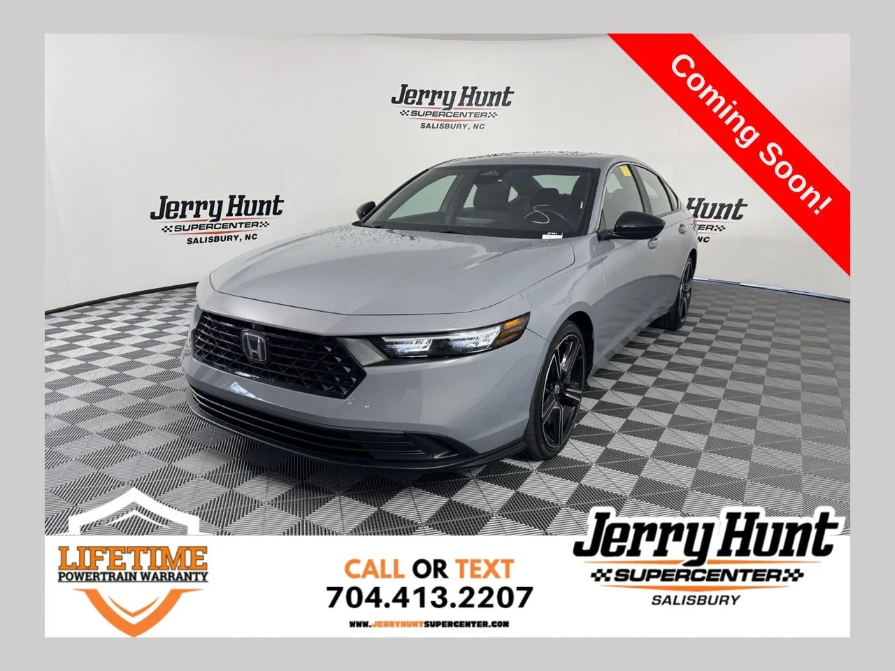 Gray 2025 Honda Accord Hybrid Sport for sale in Salisbury, NC