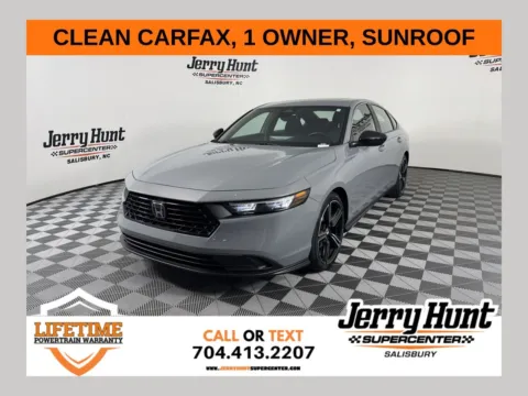 Gray 2025 Honda Accord Hybrid Sport for sale in Salisbury, NC