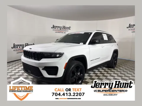 White 2023 Jeep Grand Cherokee Altitude for sale in Salisbury, NC
