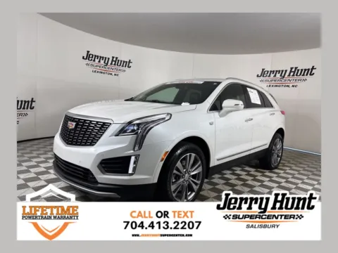 White 2025 Cadillac XT5 Premium Luxury for sale in Salisbury, NC