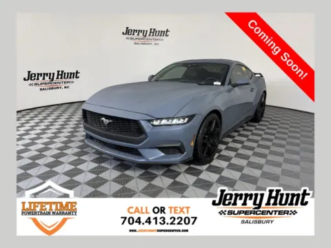 Blue 2024 Ford Mustang EcoBoost Premium for sale in Salisbury, NC