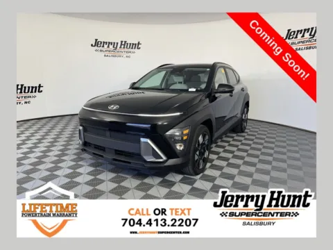 Black 2025 Hyundai Kona SEL for sale in Salisbury, NC