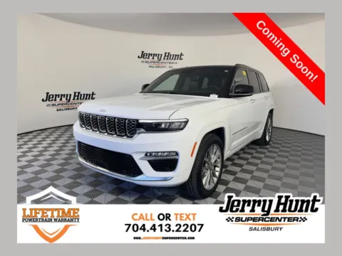 White 2025 Jeep Grand Cherokee Summit for sale in Salisbury, NC