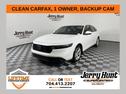 White 2025 Honda Accord LX for sale in Salisbury, NC