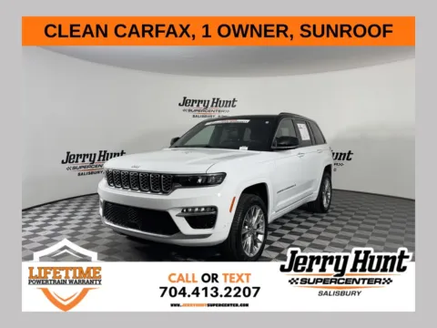 White 2025 Jeep Grand Cherokee Summit for sale in Salisbury, NC