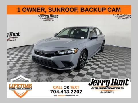 Gray 2024 Honda Civic EX for sale in Salisbury, NC