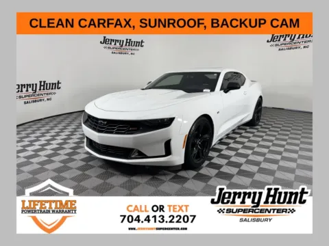 White 2021 Chevrolet Camaro 1LT for sale in Salisbury, NC