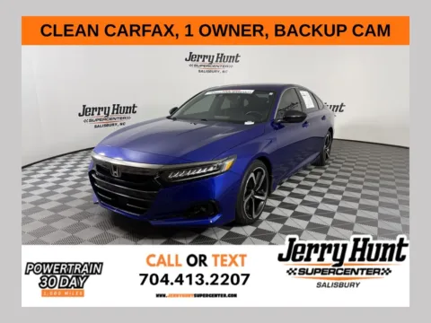 Blue 2022 Honda Accord Sport for sale in Salisbury, NC