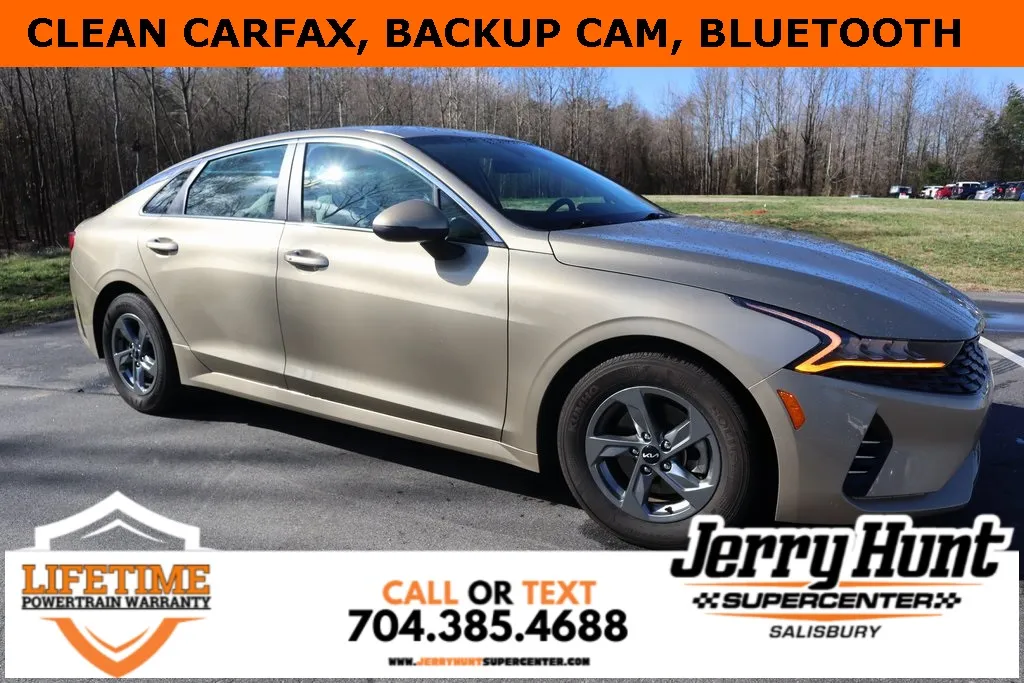 Used 2022 Kia K5 LXS for sale in Salisbury, NC at Jerry Hunt