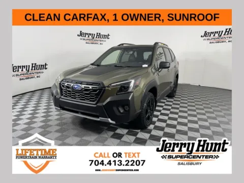 Green 2022 Subaru Forester Wilderness for sale in Salisbury, NC