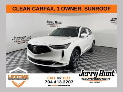 White 2024 Acura MDX Technology for sale in Salisbury, NC