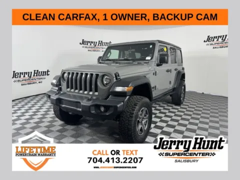Gray 2021 Jeep Wrangler Unlimited Sport S for sale in Salisbury, NC