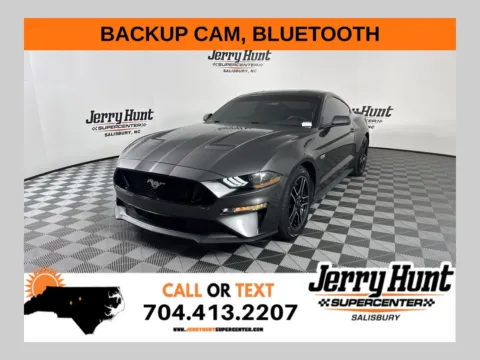 Gray 2018 Ford Mustang GT Premium for sale in Salisbury, NC