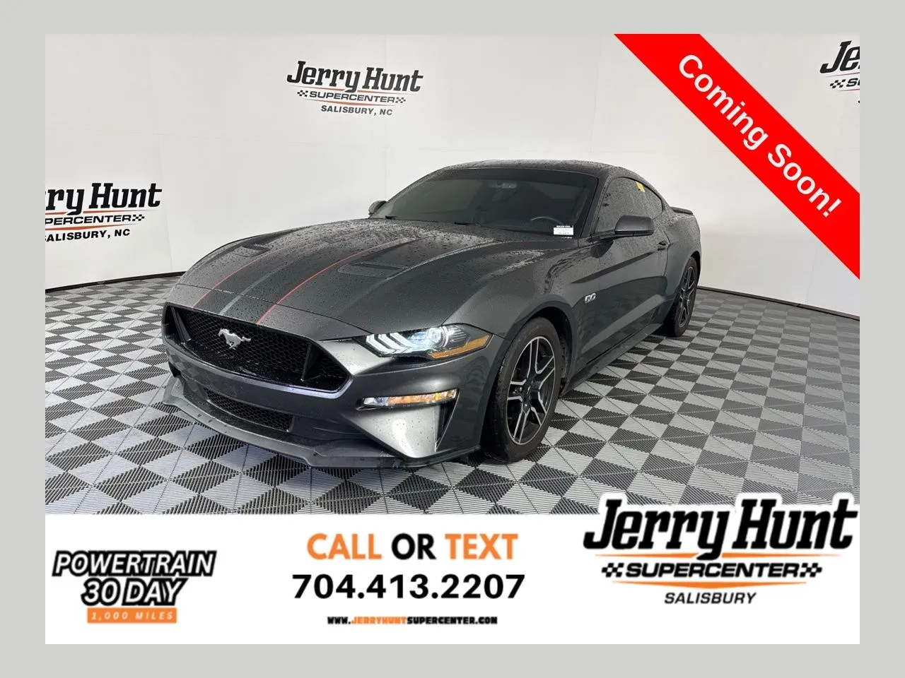 Gray 2018 Ford Mustang GT Premium for sale in Salisbury, NC
