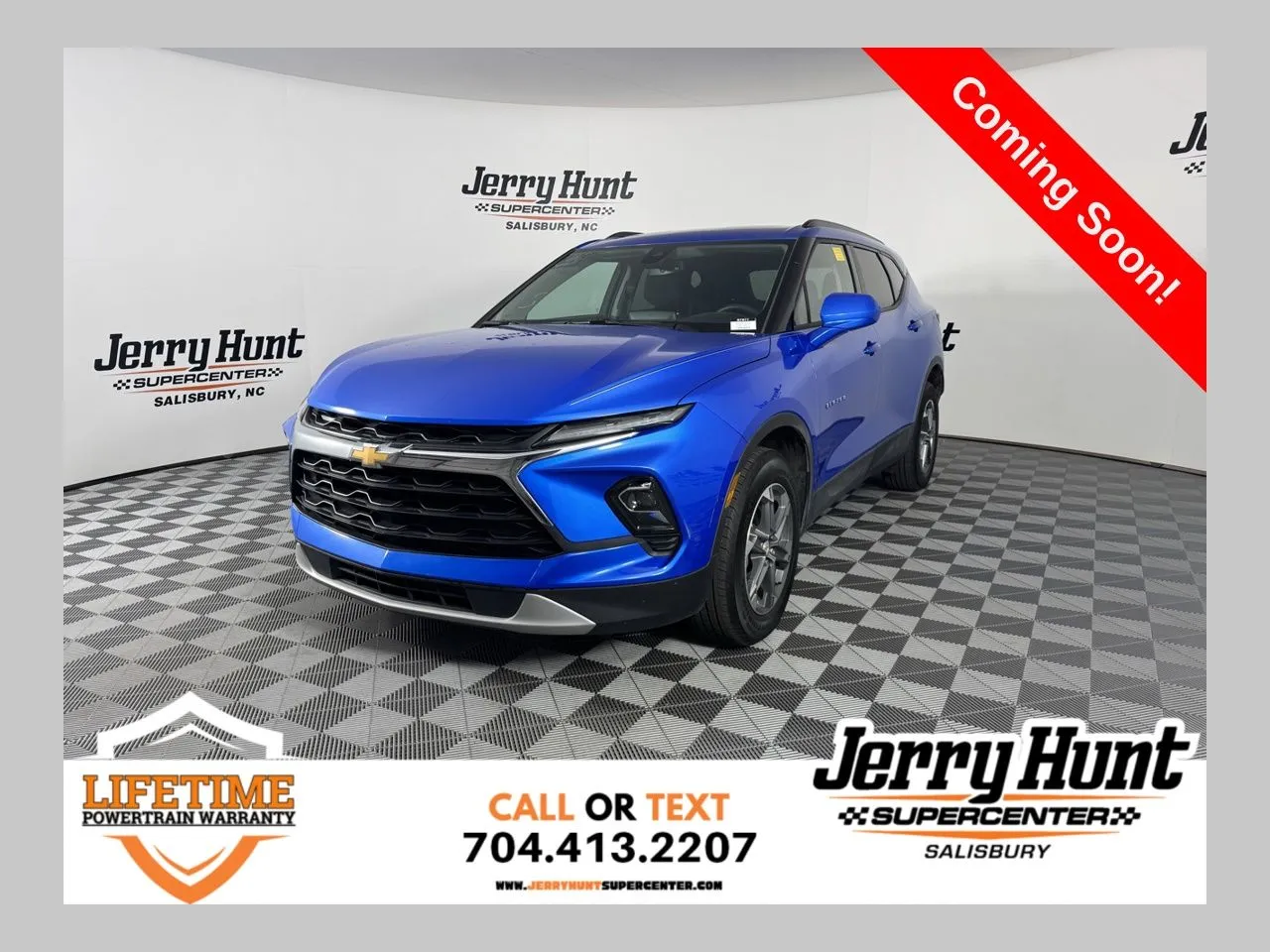 Blue 2024 Chevrolet Blazer LT for sale in Salisbury, NC