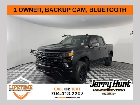 Black 2025 Chevrolet Silverado 1500 Custom Trail Boss for sale in Salisbury, NC