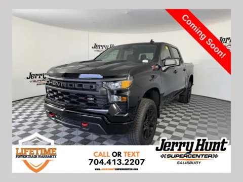 Black 2025 Chevrolet Silverado 1500 Custom Trail Boss for sale in Salisbury, NC