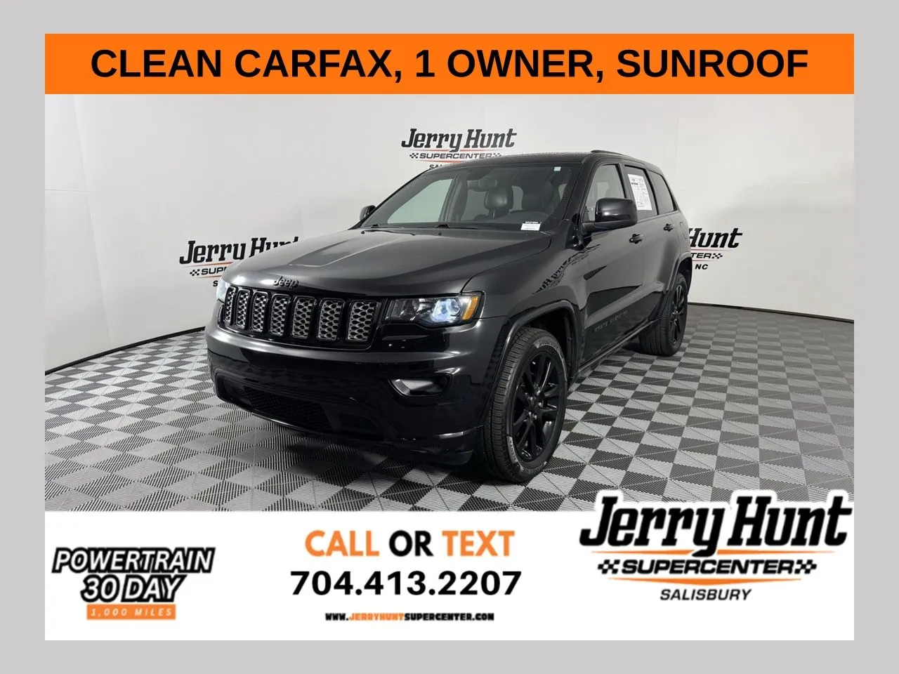 Black 2019 Jeep Grand Cherokee Altitude for sale in Salisbury, NC