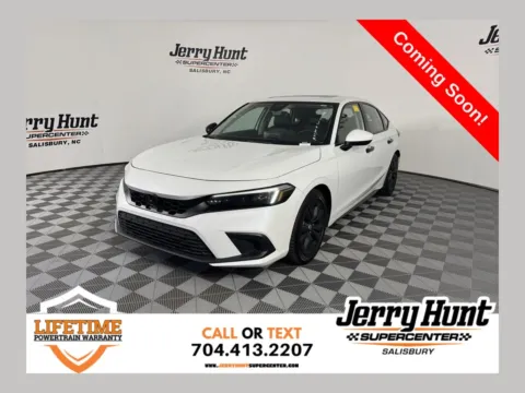 White 2022 Honda Civic EX-L for sale in Salisbury, NC
