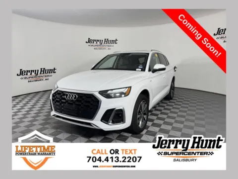 White 2024 Audi Q5 45 S line Premium for sale in Salisbury, NC