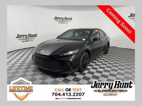 Black 2025 Toyota Camry SE for sale in Salisbury, NC