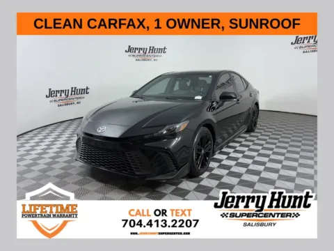 Black 2025 Toyota Camry SE for sale in Salisbury, NC