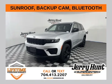 Silver 2023 Jeep Grand Cherokee Altitude for sale in Salisbury, NC