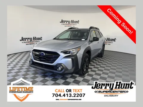 Silver 2024 Subaru Outback Onyx Edition for sale in Salisbury, NC