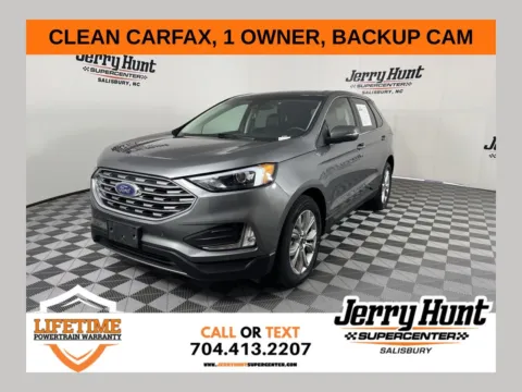 Gray 2024 Ford Edge Titanium for sale in Salisbury, NC