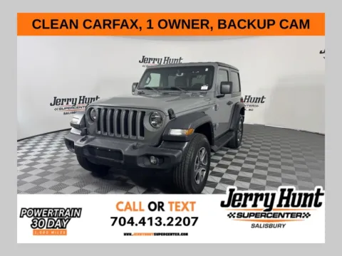 Gray 2021 Jeep Wrangler Sport for sale in Salisbury, NC