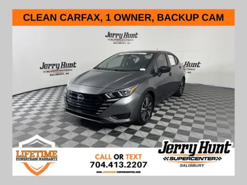 Gray 2024 Nissan Versa 1.6 S for sale in Salisbury, NC