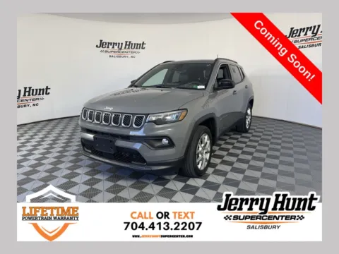 Gray 2023 Jeep Compass Latitude Lux for sale in Salisbury, NC