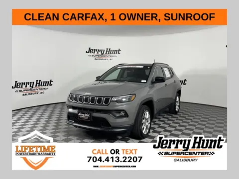 Gray 2023 Jeep Compass Latitude Lux for sale in Salisbury, NC
