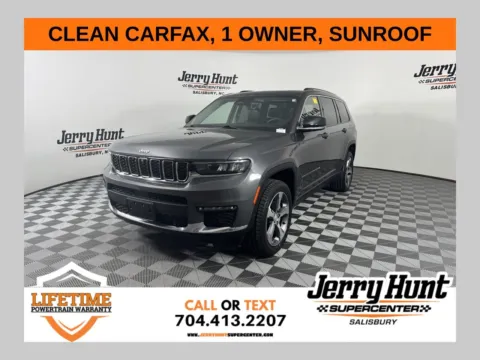 Gray 2023 Jeep Grand Cherokee L Limited for sale in Salisbury, NC