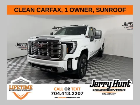 White 2025 GMC Sierra 2500HD Denali for sale in Salisbury, NC