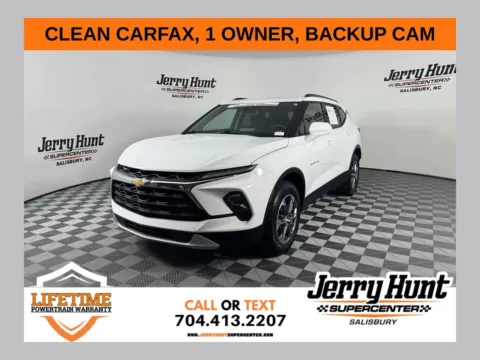 White 2024 Chevrolet Blazer LT for sale in Salisbury, NC