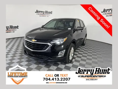 Black 2021 Chevrolet Equinox LS for sale in Salisbury, NC