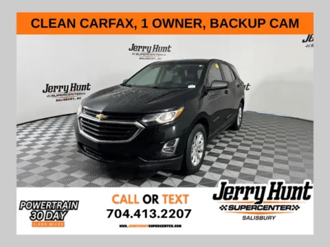 Black 2021 Chevrolet Equinox LS for sale in Salisbury, NC