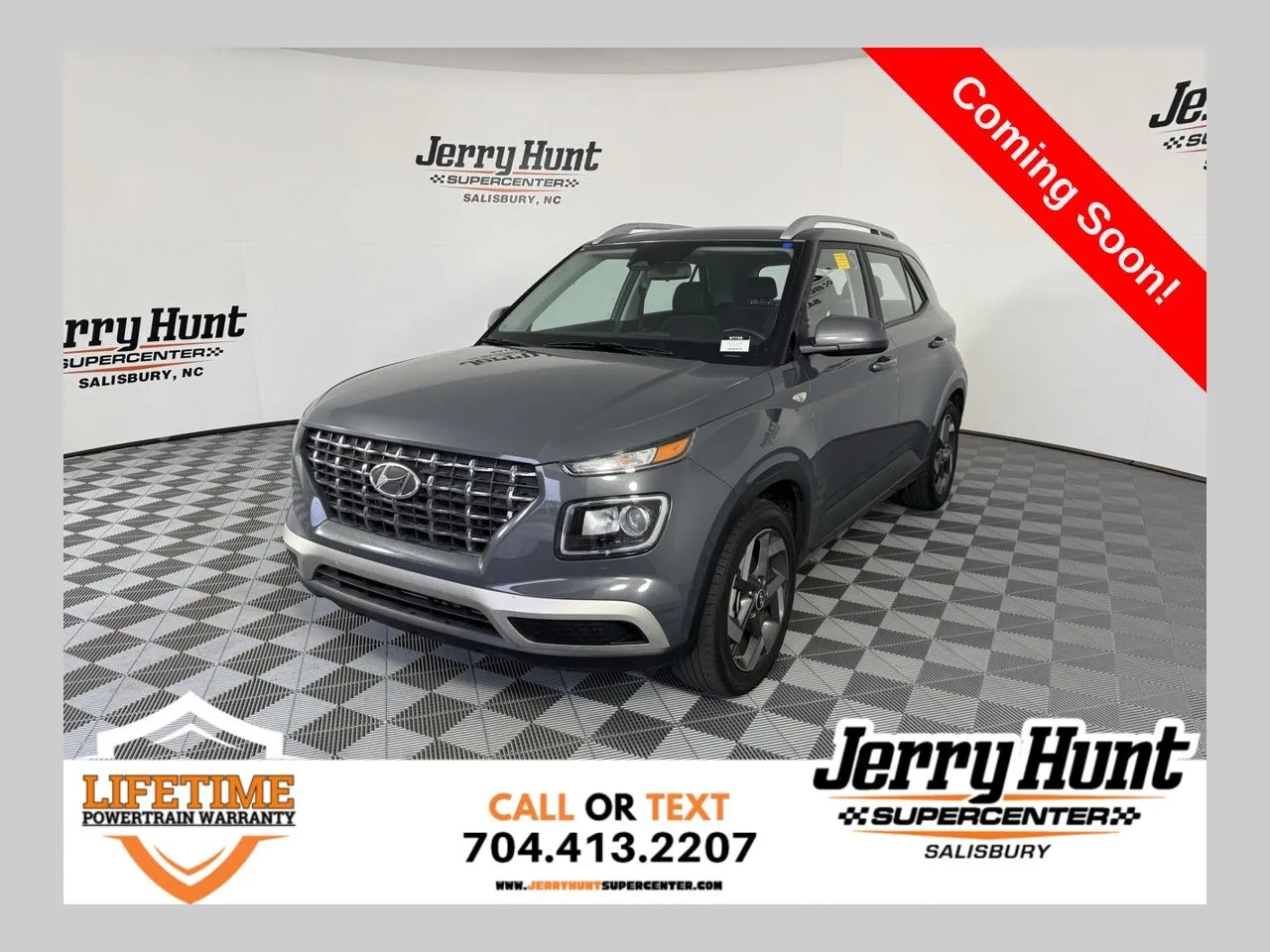 Gray 2024 Hyundai Venue SEL for sale in Salisbury, NC