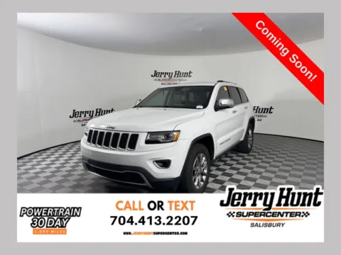 White 2016 Jeep Grand Cherokee Limited for sale in Salisbury, NC