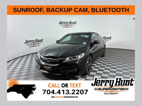 Black 2017 Honda Accord EX for sale in Salisbury, NC