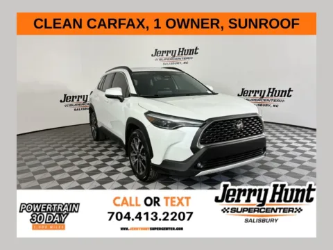 White 2024 Toyota Corolla Cross XLE for sale in Salisbury, NC