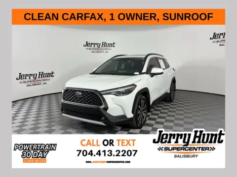 White 2024 Toyota Corolla Cross XLE for sale in Salisbury, NC