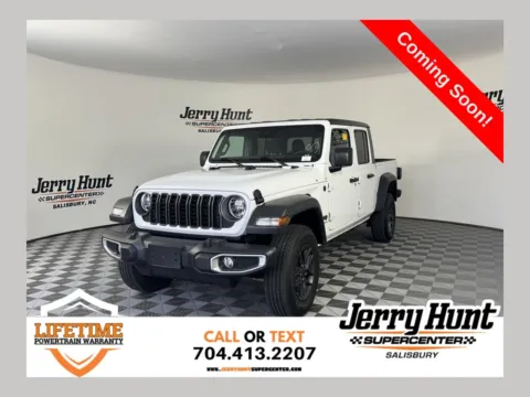 White 2025 Jeep Gladiator Sport S for sale in Salisbury, NC
