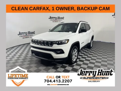 White 2024 Jeep Compass Latitude for sale in Salisbury, NC