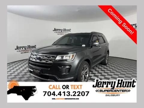 Gray 2018 Ford Explorer Limited for sale in Salisbury, NC