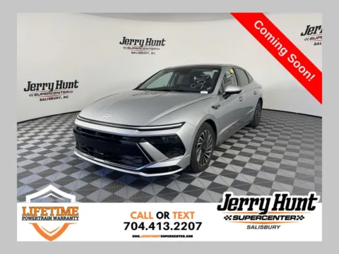 Silver 2024 Hyundai Sonata Hybrid Limited for sale in Salisbury, NC